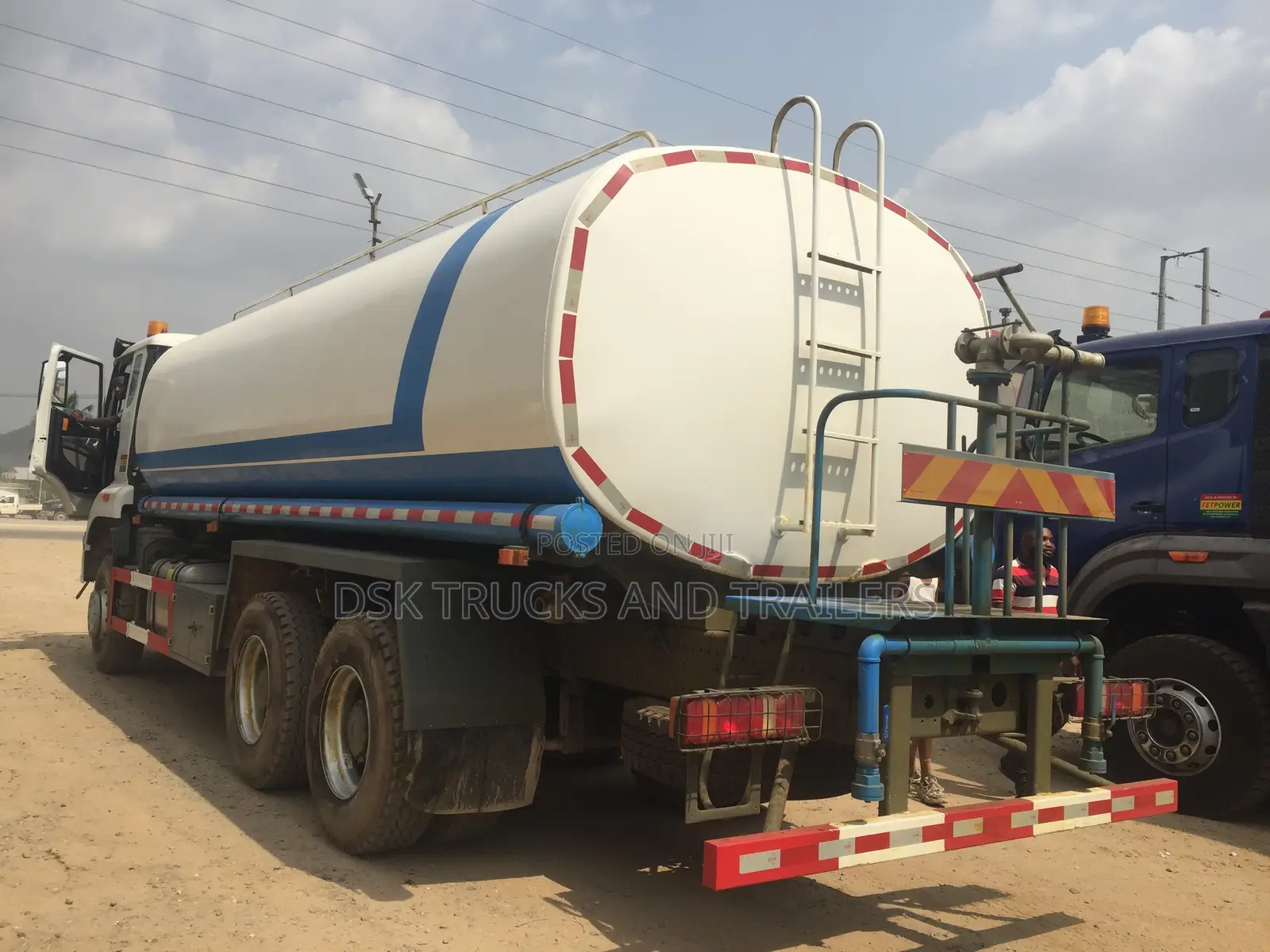 6x4 Howo Water Tanker