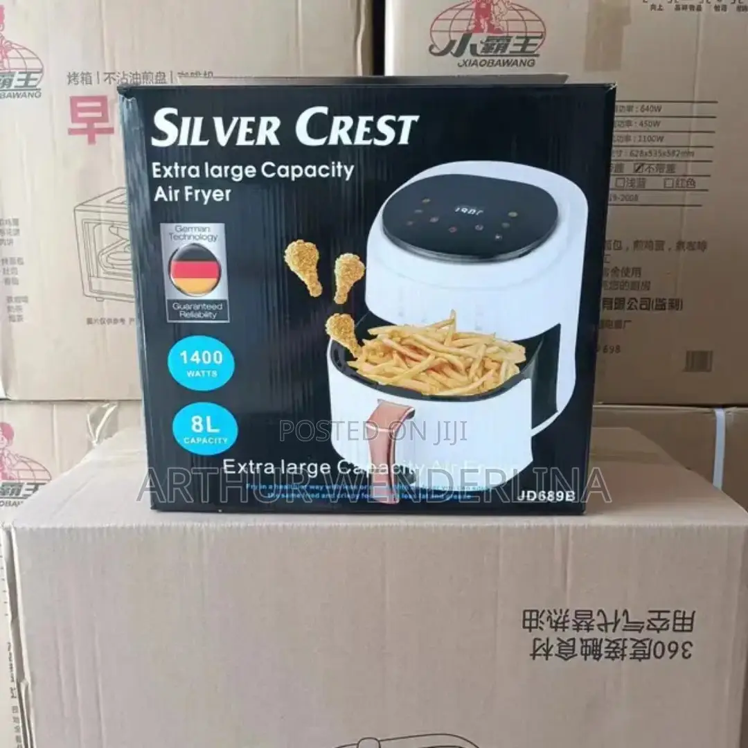8l Silvercrest Airfryer Smart Touch Screen Oil Free.1400w