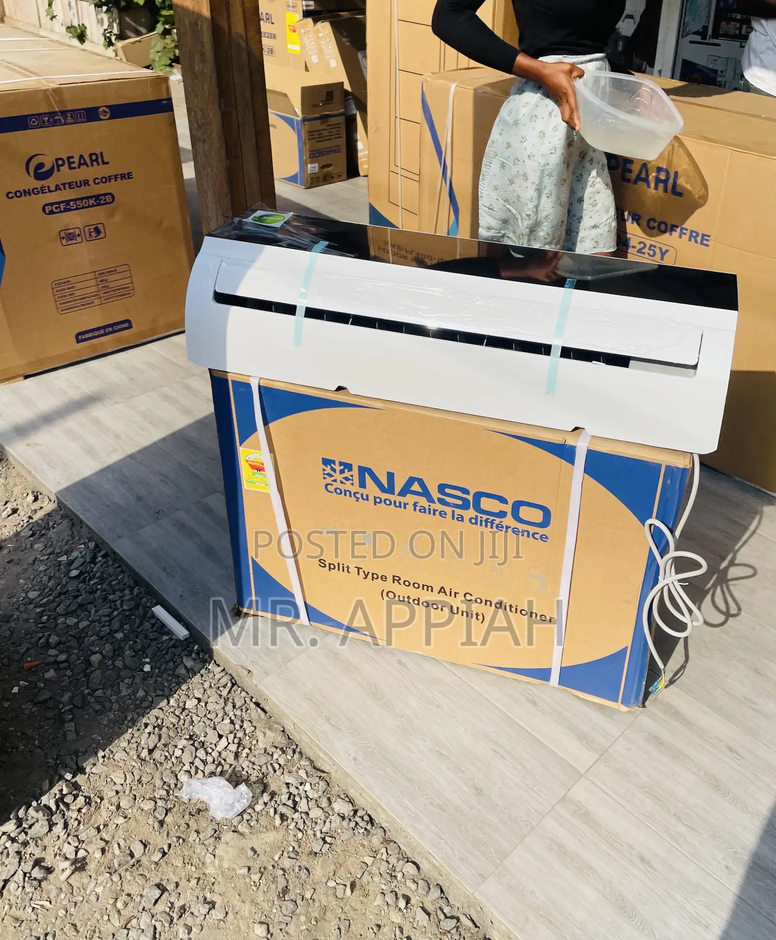 Cool Comfort Nasco 2.0hp Split Type Mirror Air Conditioner.