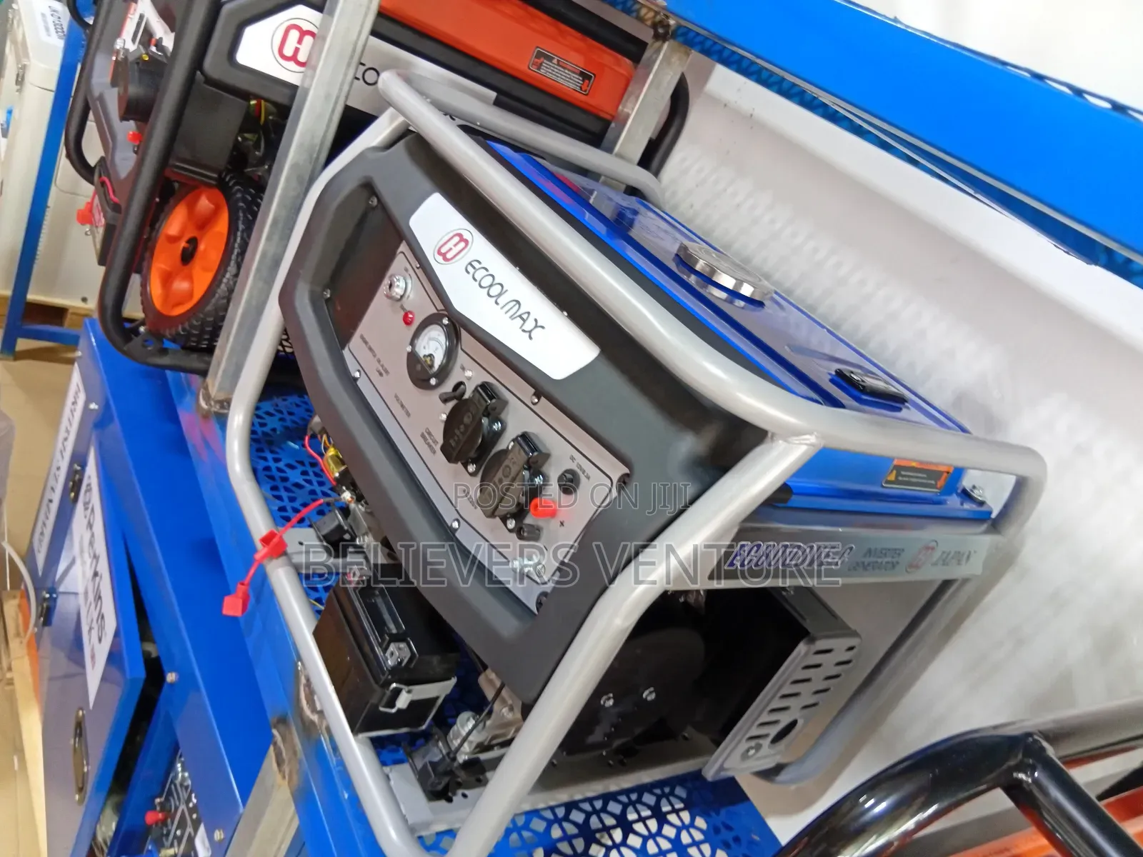 Key Start Generator 8000watt Ecoolmax Petrol Generator 7.0kv
