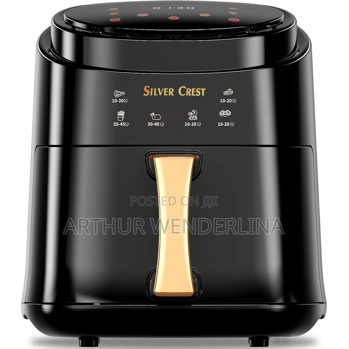 8l Silvercrest Airfryer Smart Touch Screen Oil Free.1400w