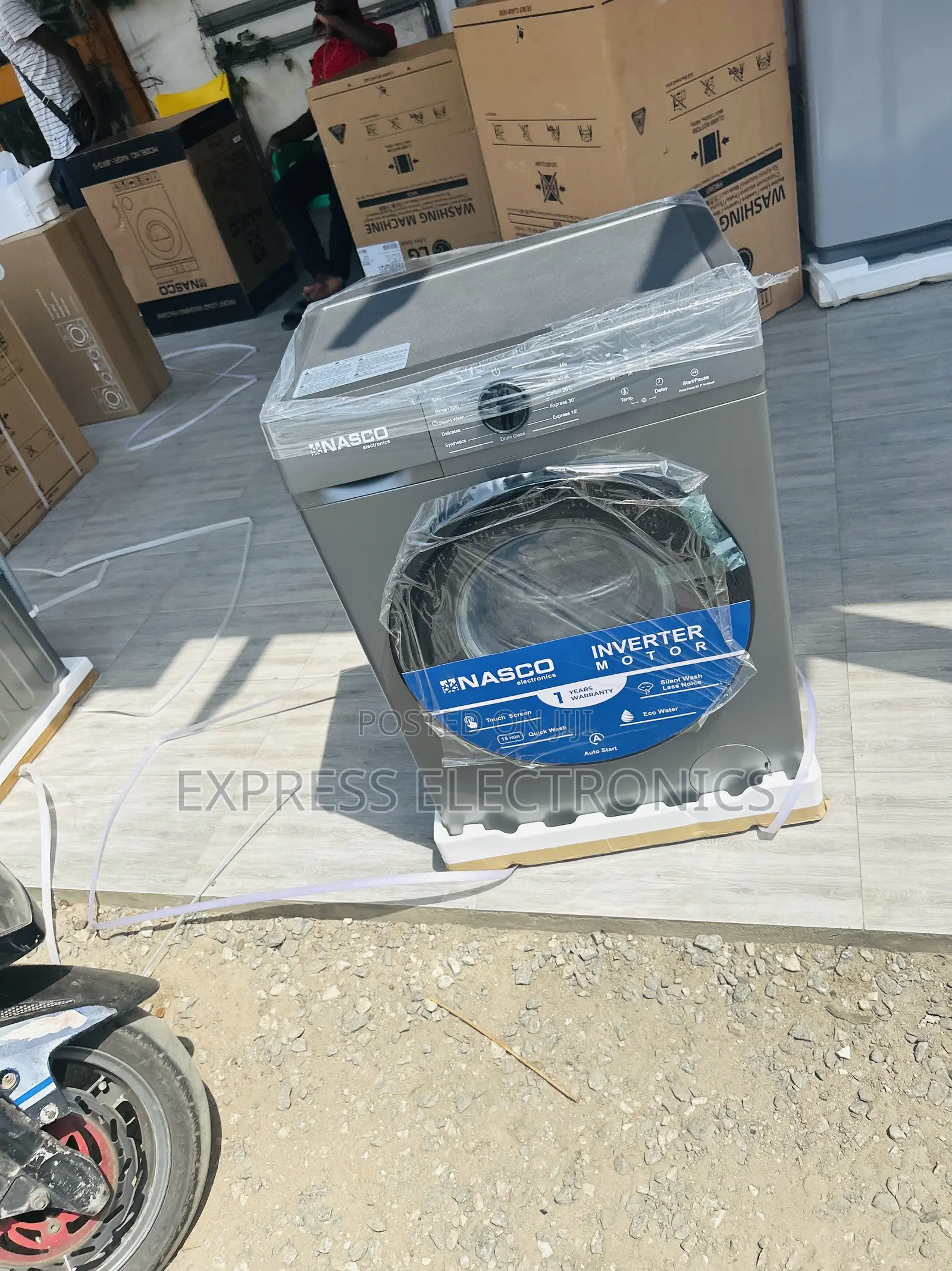 Pure Copper Inverter 8kg Nasco Wm