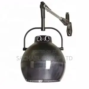 Black Wall Wall Mounted Hairdryer