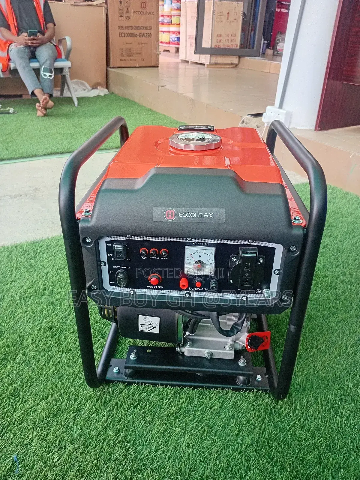 Ecool Max Petrol Inverter Generator 7kva 7L Tank Capacity