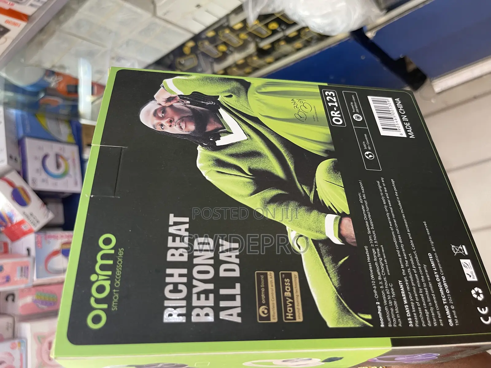 Oraimo Bluetooth Wireless Headphones Headset OR-123