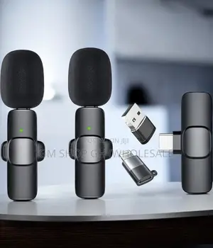 2 in 1 Wireless Microphone for Android and iPhone