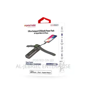 Ultra-Compact 6700mah Promate AURAWATCH Multi Powerbank