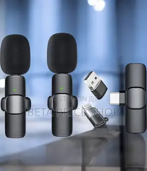 2 in 1 Wireless Microphone for Android and iPhone