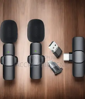 2 in 1 Wireless Microphone for Android and iPhone