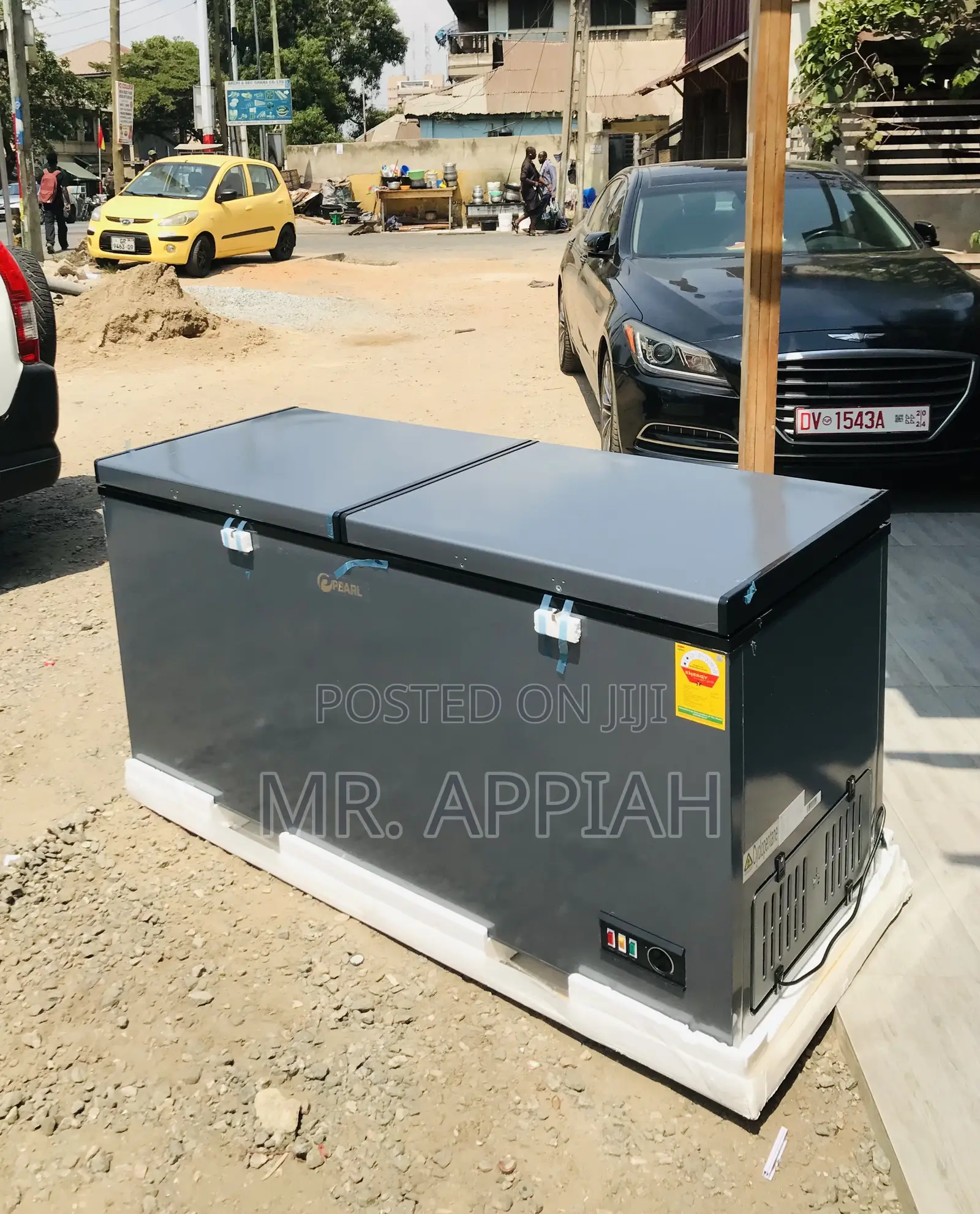 High Quality Pearl PCF -6004-25y Double Door Freezer.