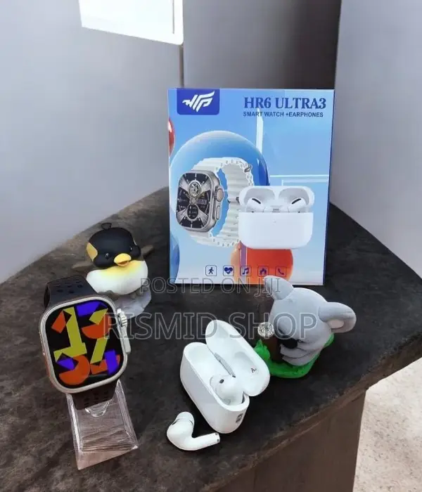 HR6 ULTRA Smartwatch Plus Airpods Pro 2