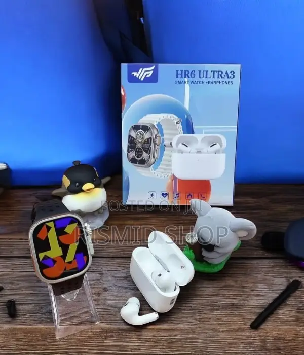 HR6 ULTRA Smartwatch Plus Airpods Pro 2