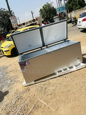 Get a New Grey Color Chest Freezer Nasco Nas-1200fl