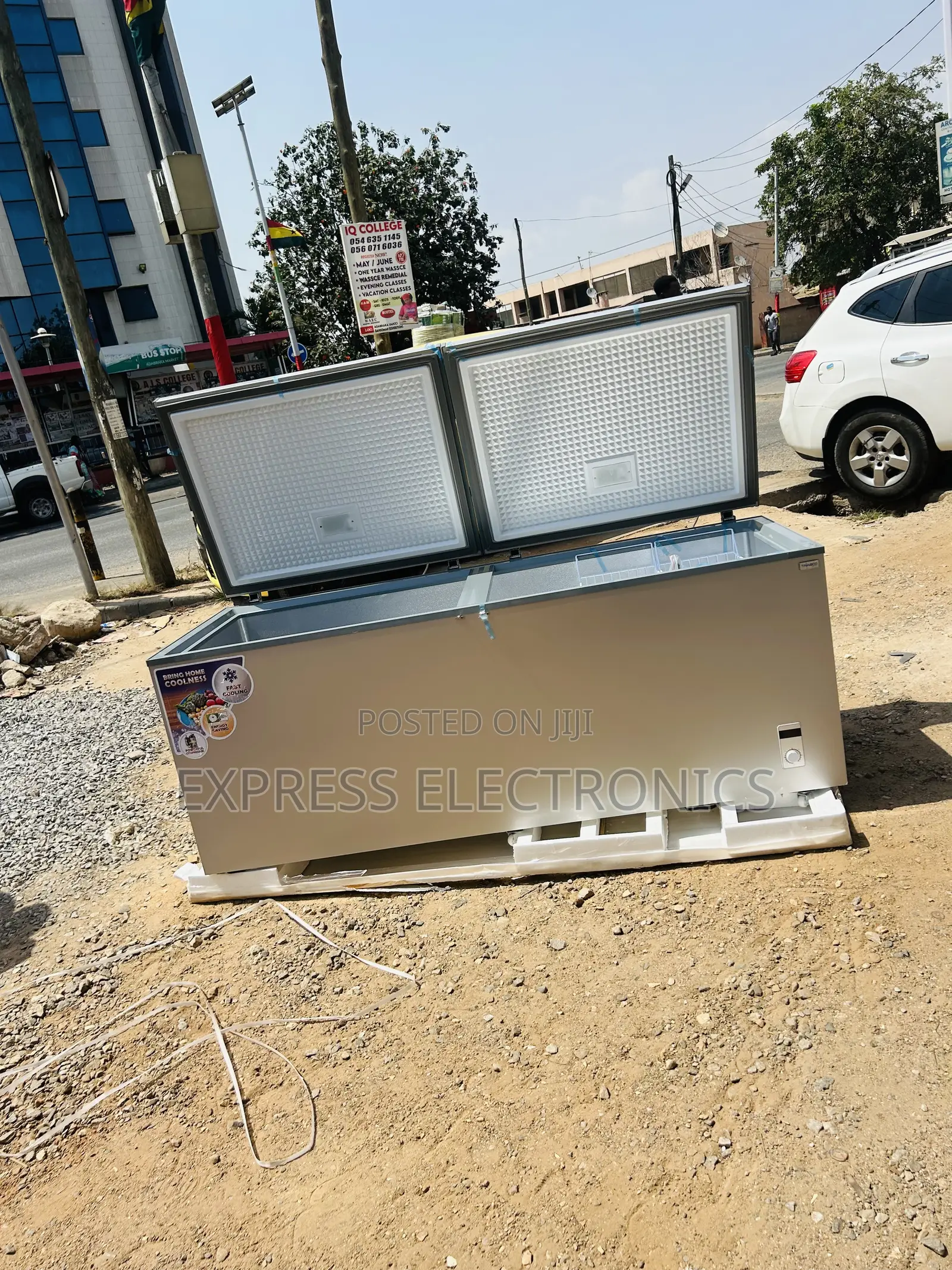 Ultra Modern Chest Freezer 800l Nas-120fl Double Door