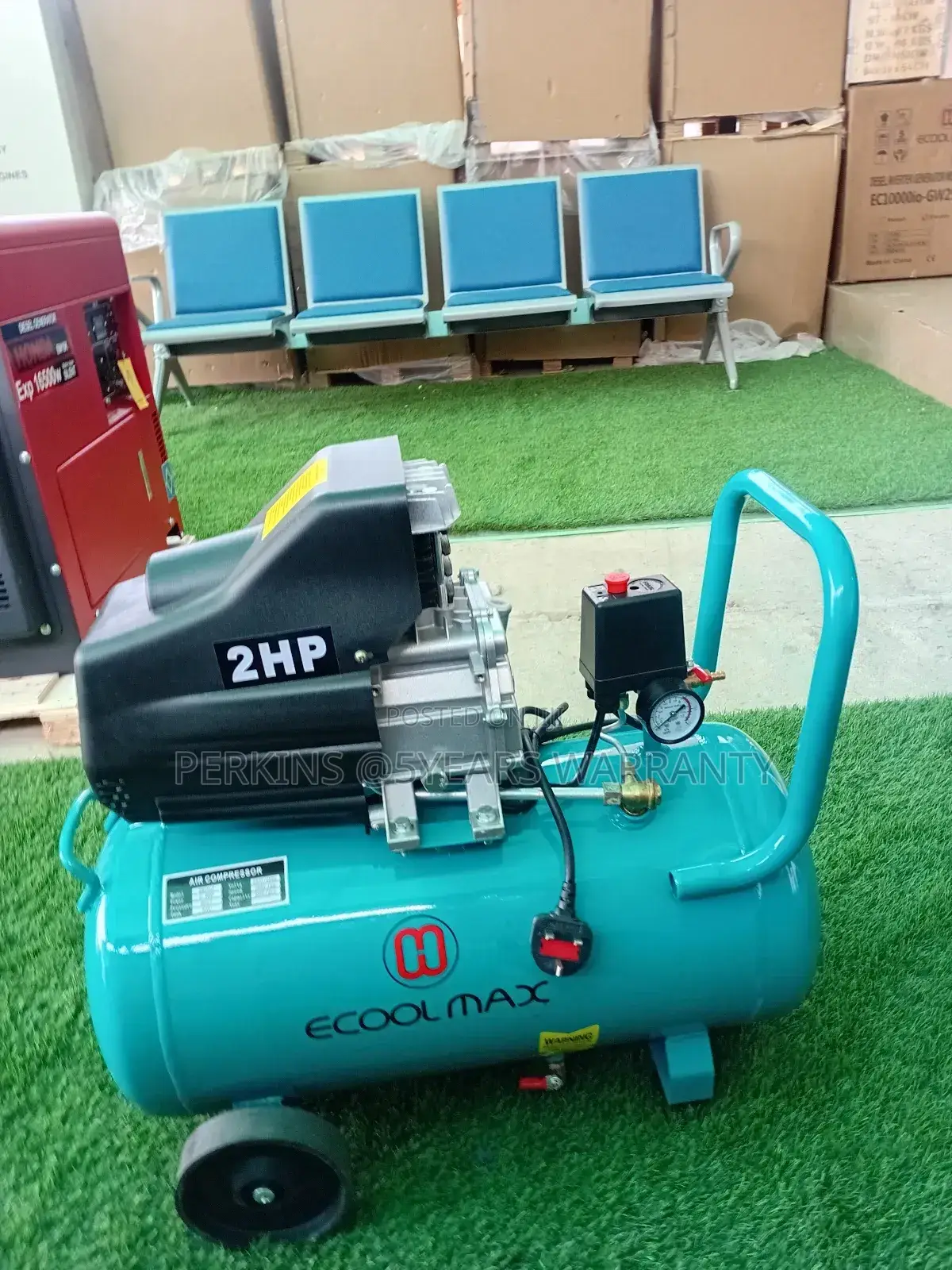 Air Compressor 2HP Ecoolmax Japan Model Made in Japan