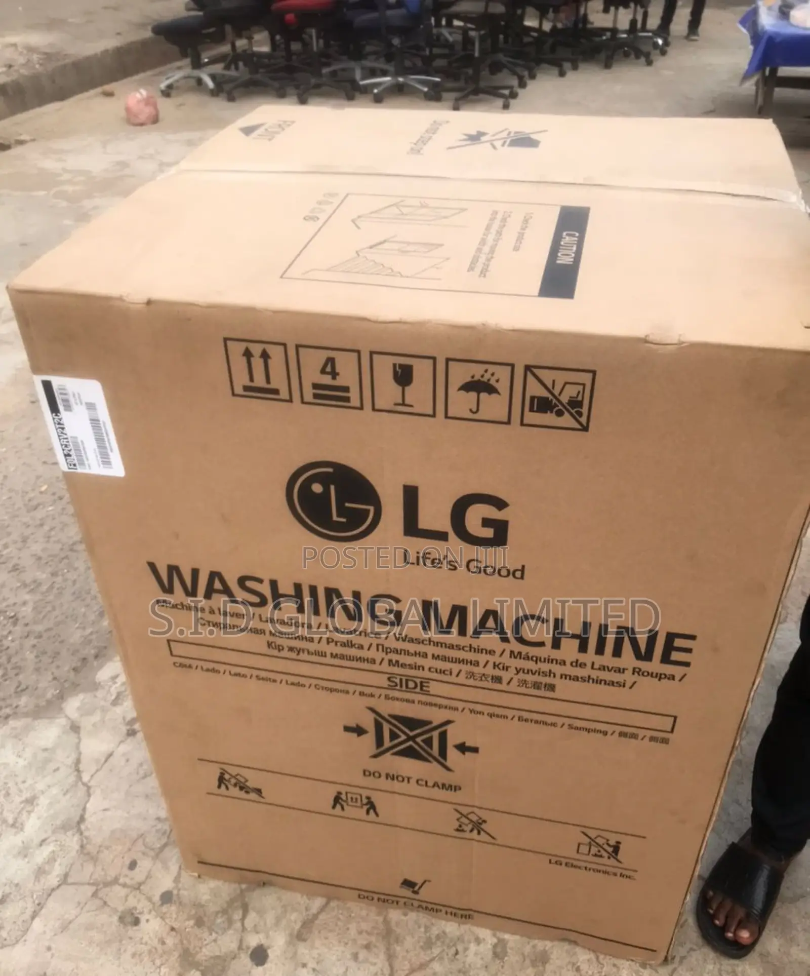 Overcome Dirty Cloths Withlg17/10 Kg Frontload Washer Dryer