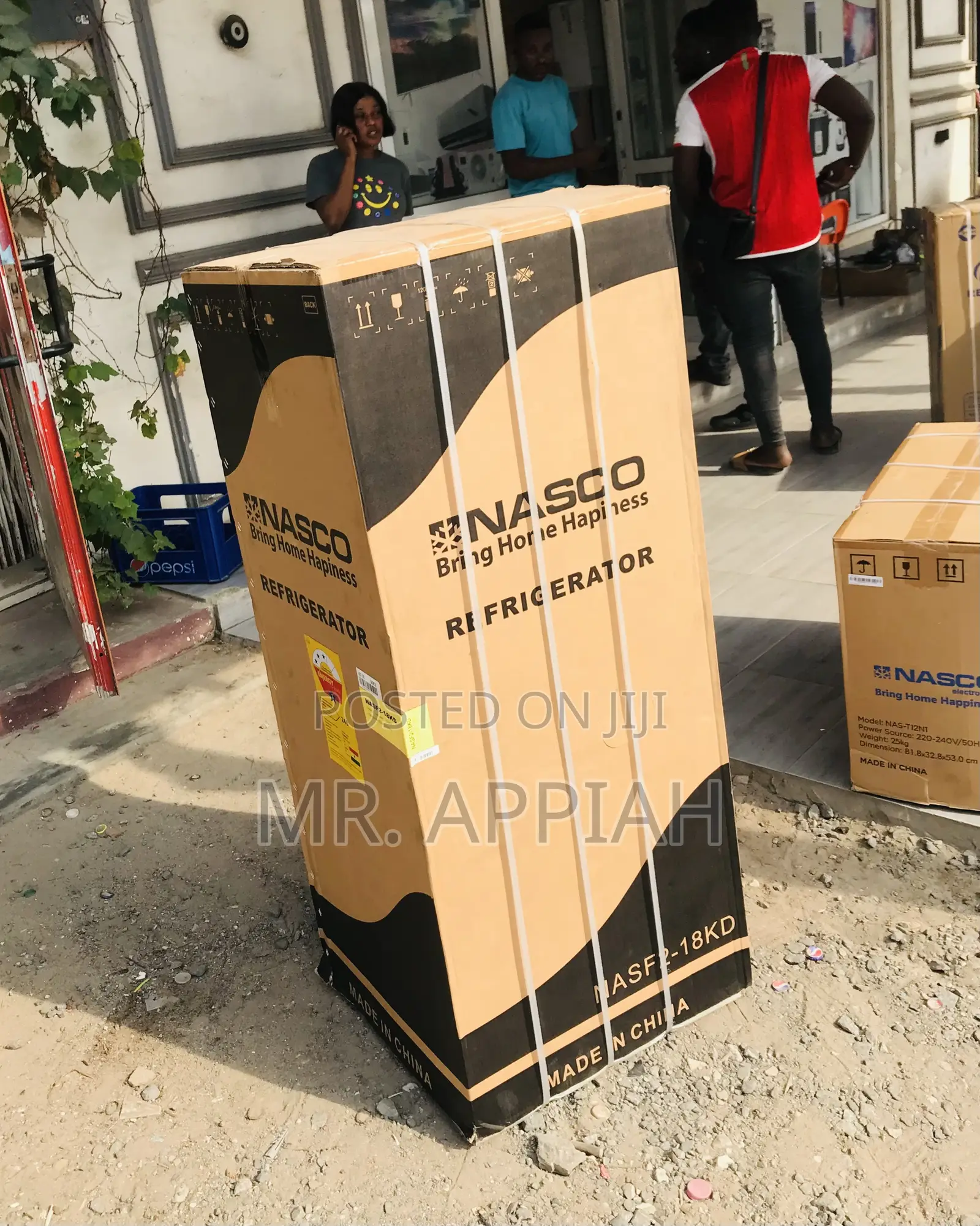 Efficient Nasco Nasf2-18kd Double Door Refrigerator.