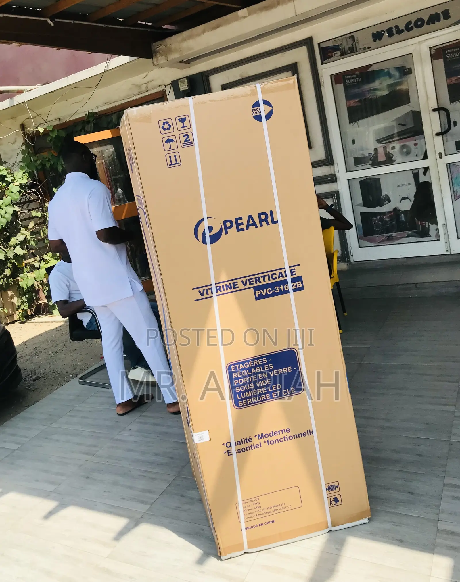 Buy Unique Pearl PVC-316-2b 1 Door Beverage Cooler(White)
