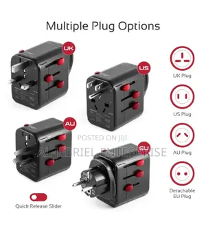 Multi-Plug TRIPMATE-PD18 Promate 30watts Travel Adapter