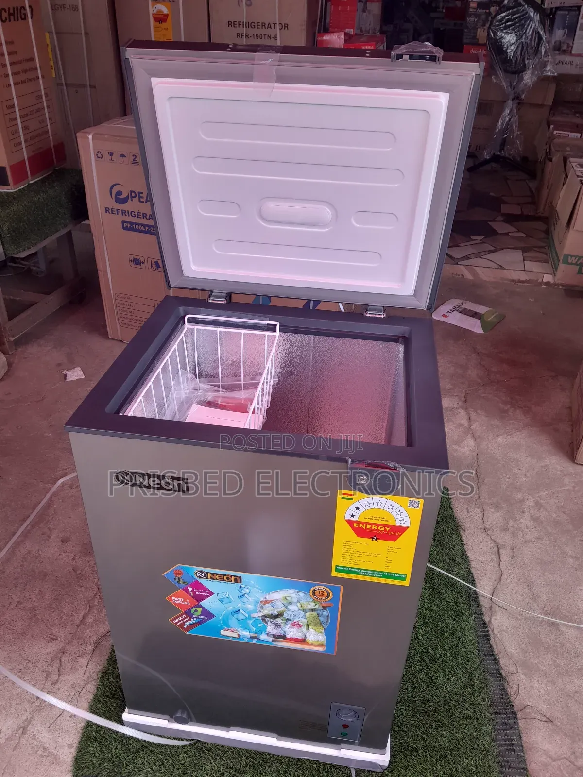 "Neon Durable Chest Freezer 96 Litres