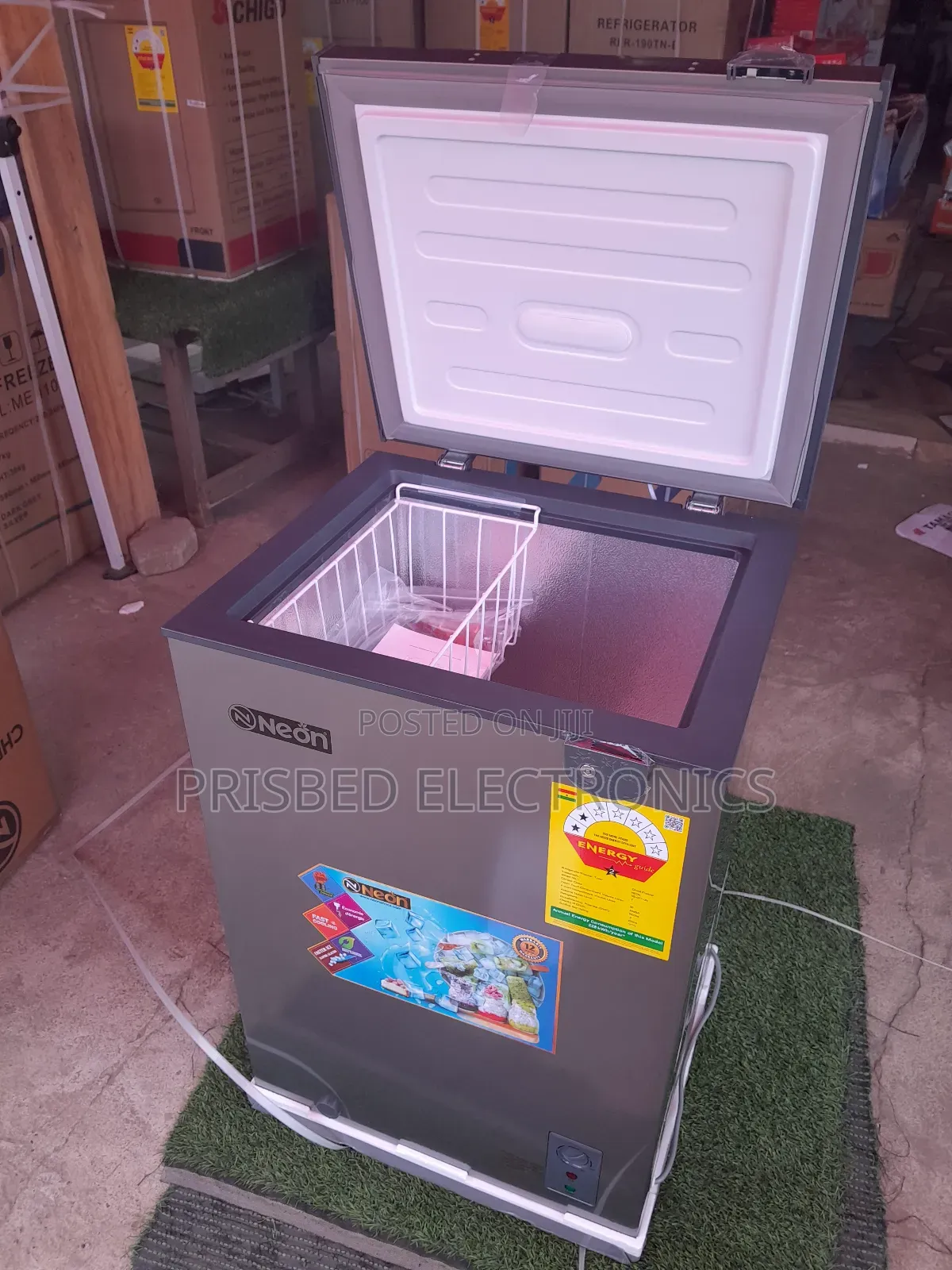 "Neon Durable Chest Freezer 96 Litres