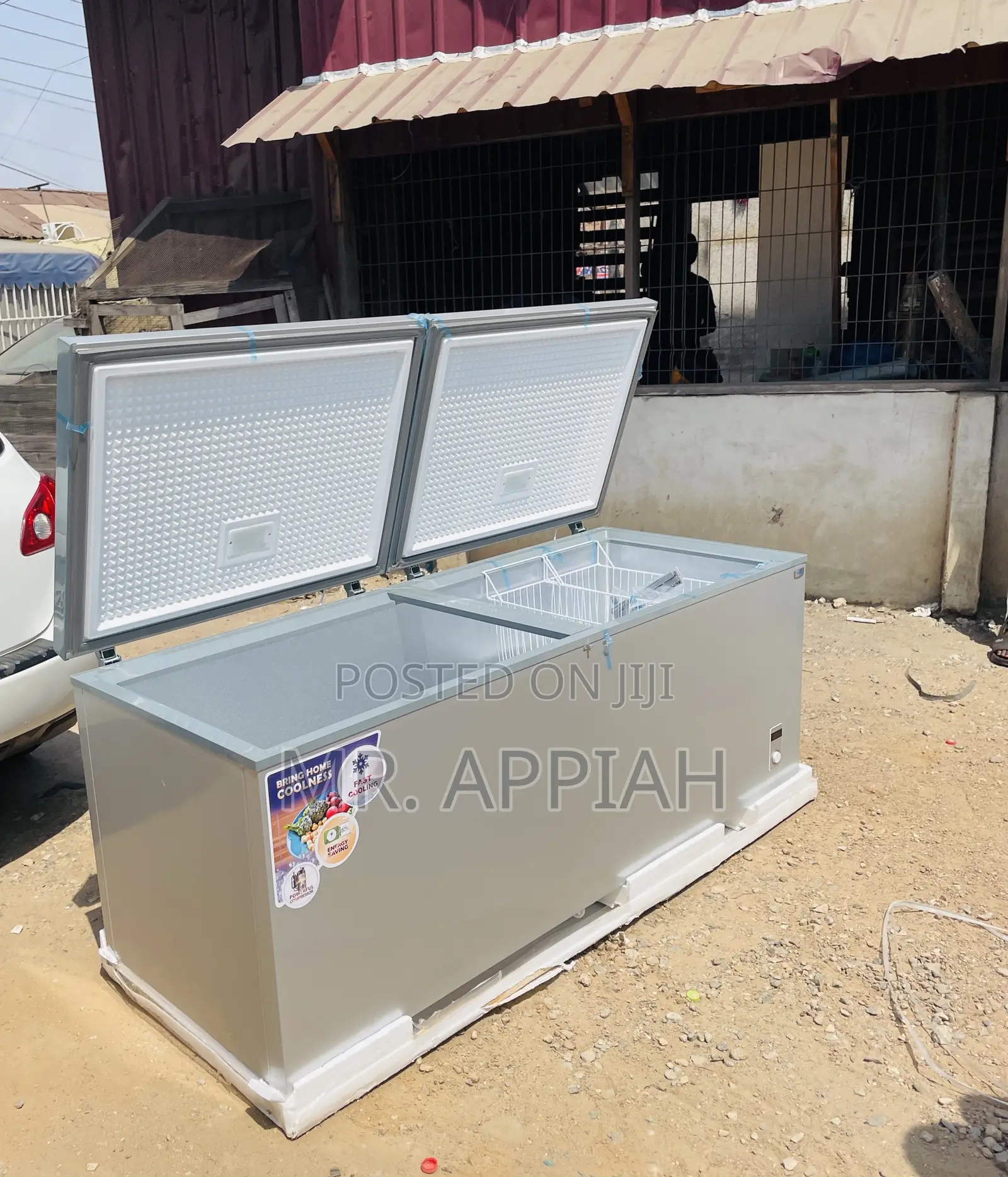 Nice Nasco Nas 1200fl -Dd Double Door Chest Freezer.