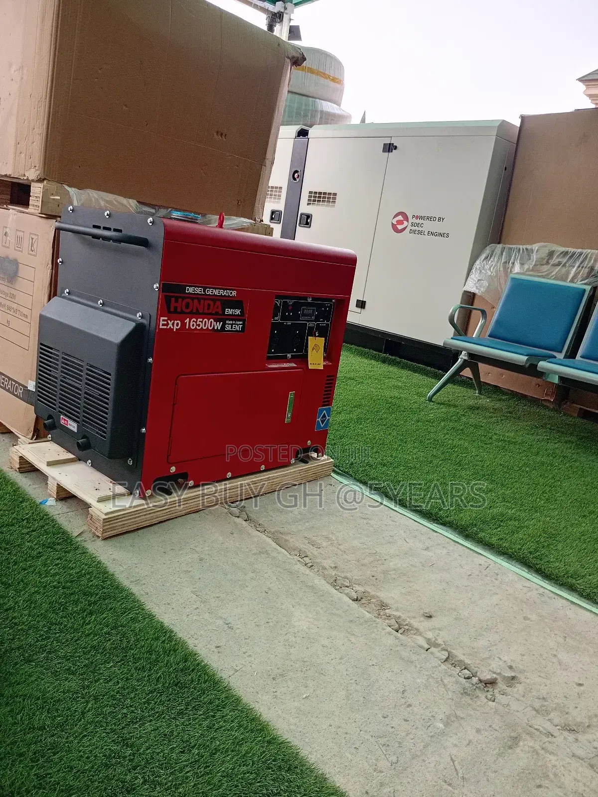 Durable and Robust Honda Silent Diesel Generator 15kva