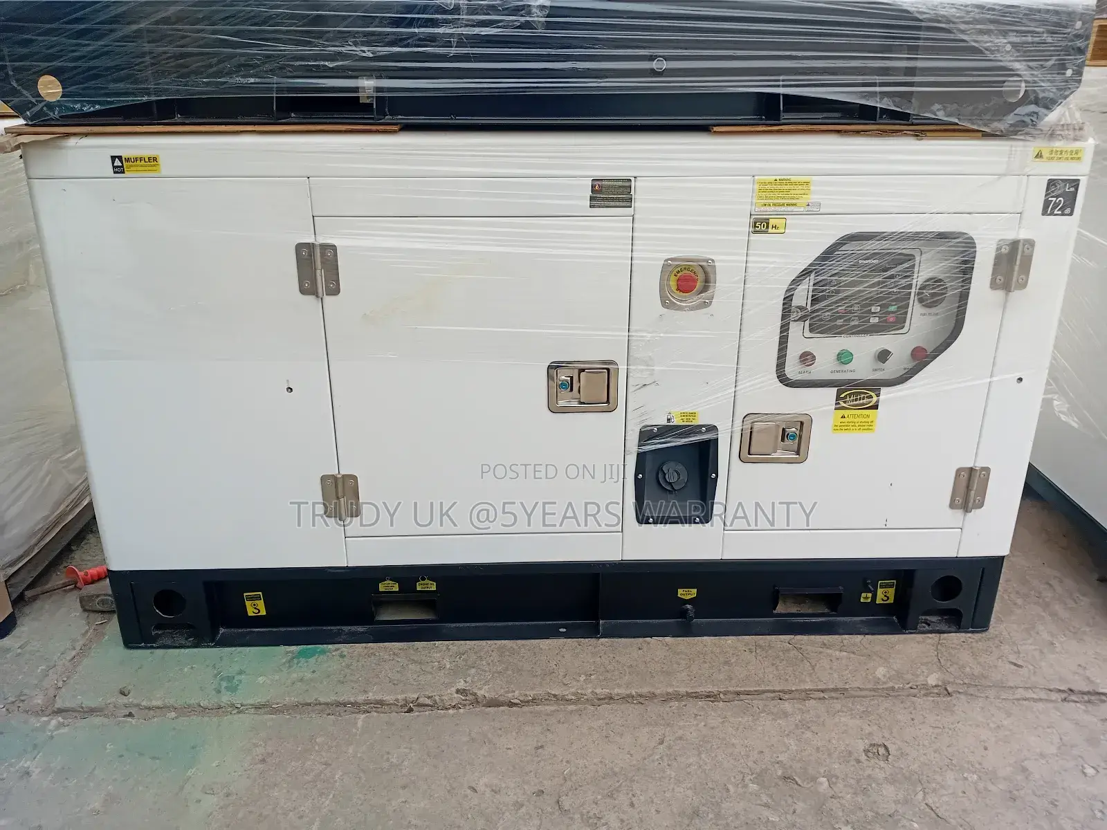 100% Stainless Steel Interior Uk Diesel Perkins Generator UK