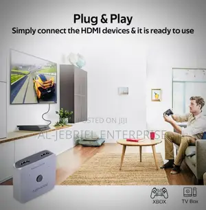 Smart Bi-Directional Promate 2-in-1 HDMI SWITCH