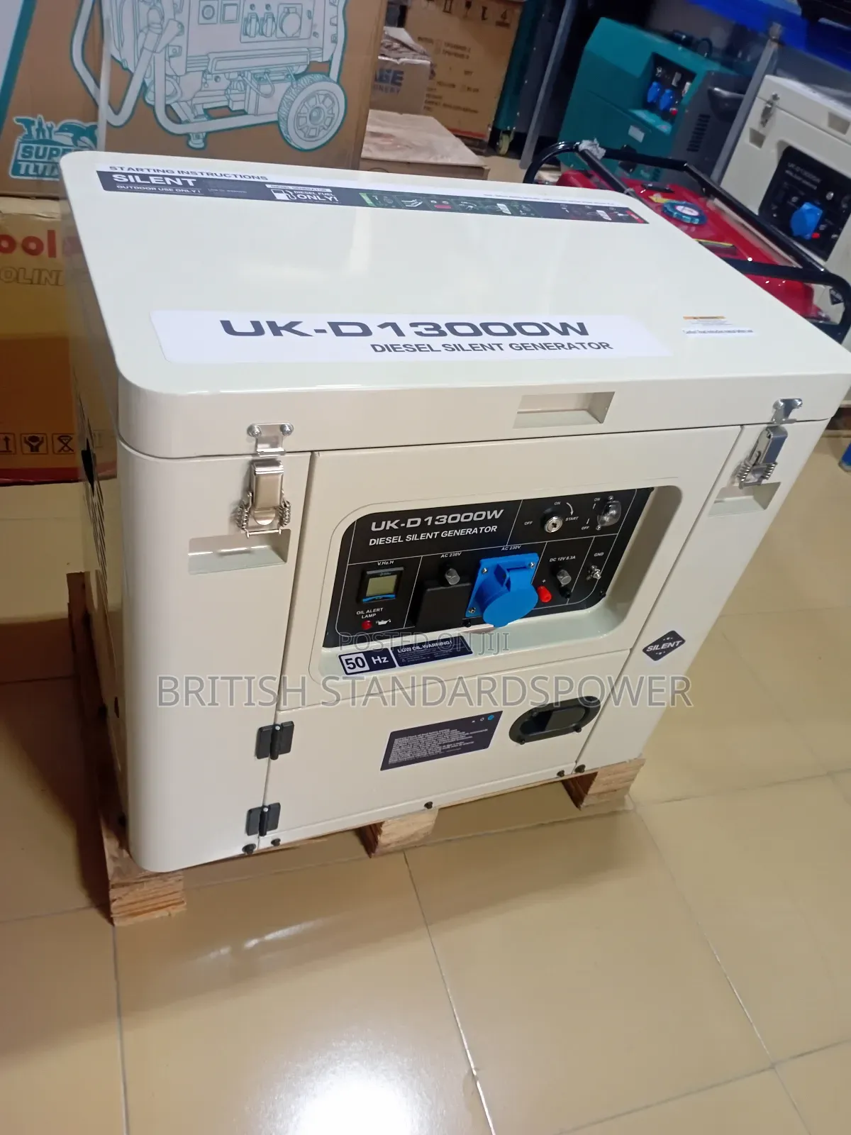 Service Support UK Model 10kva Diesel 13000watt Generator