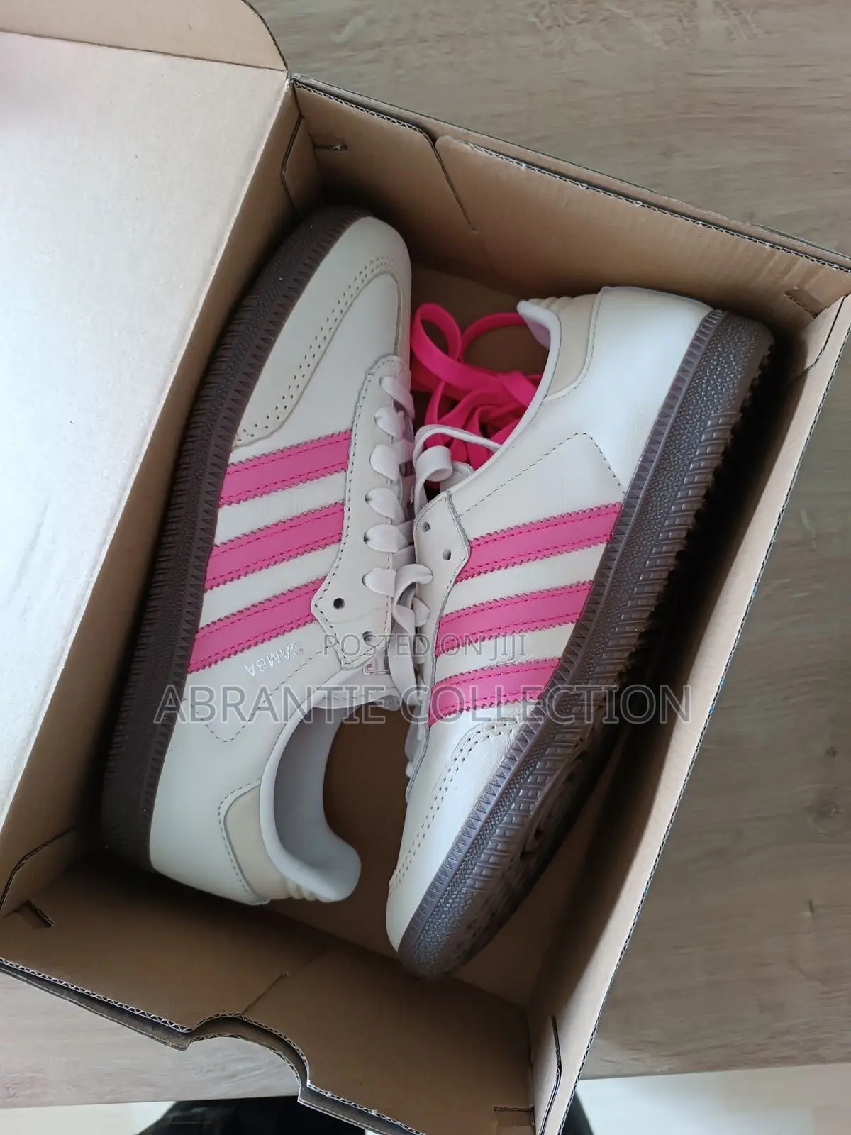 Adidas Samba White/Pink
