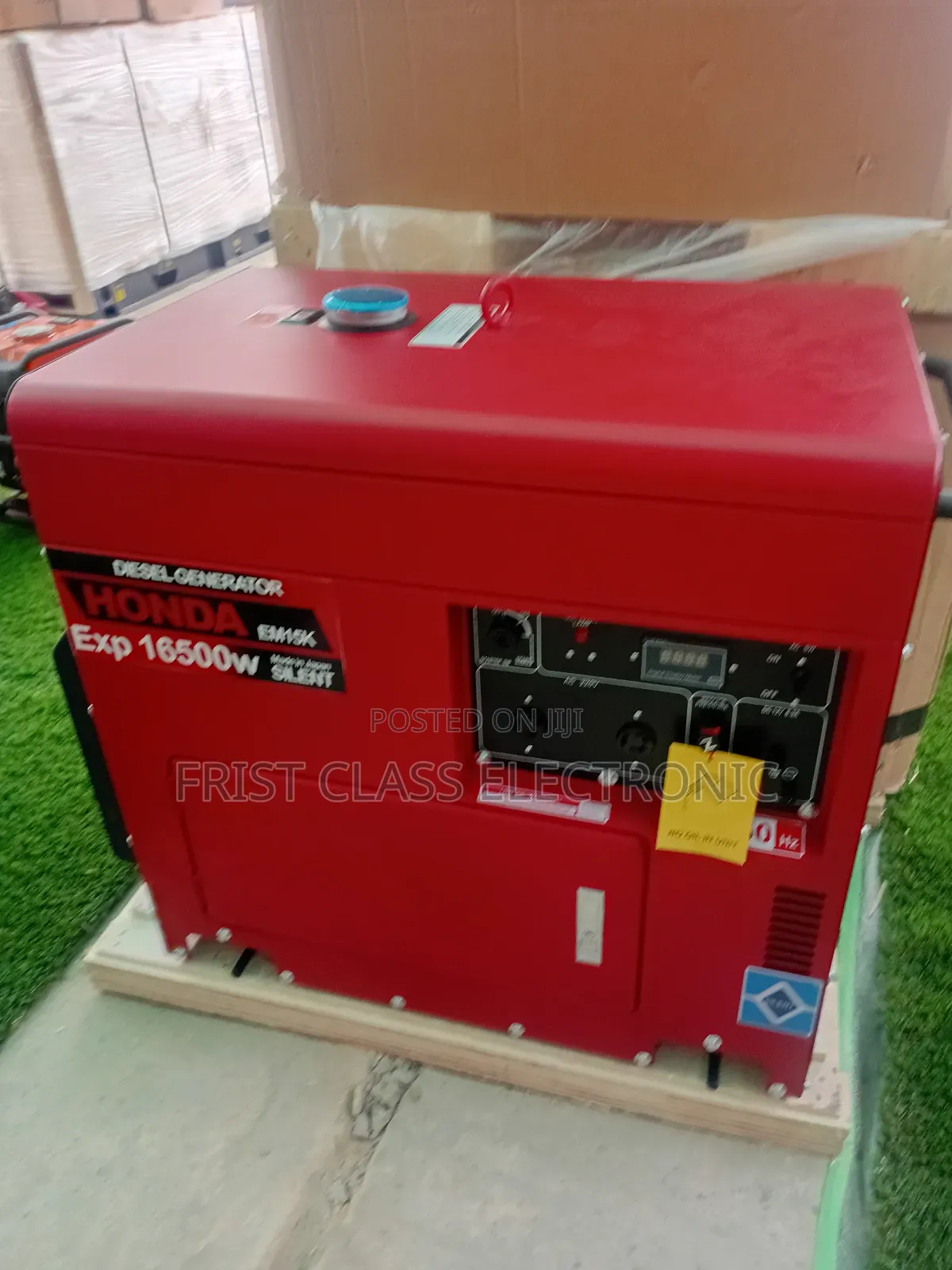 Red Coloured and Reliable Generator Generator