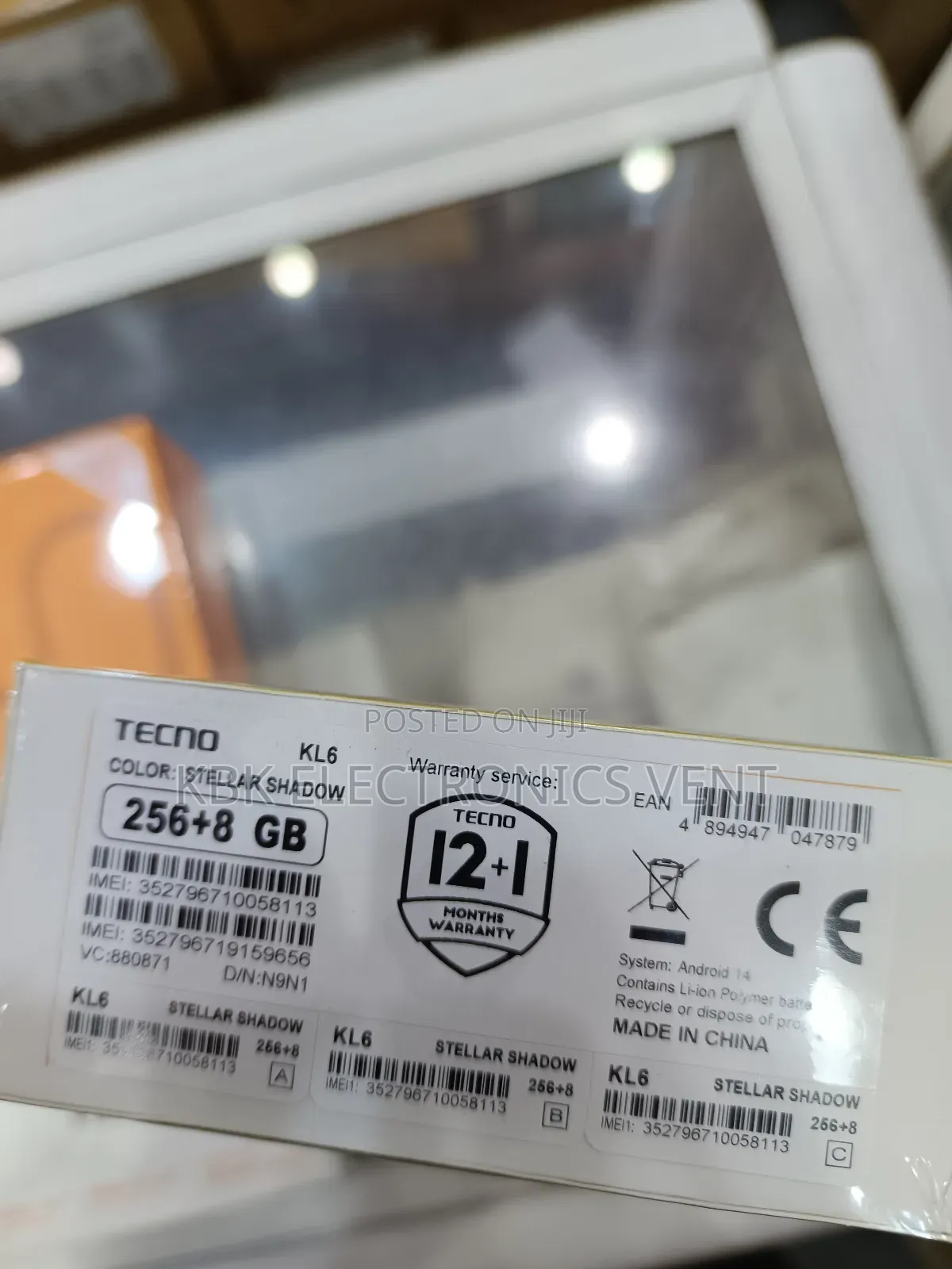 New Tecno Spark 30 256 GB Black