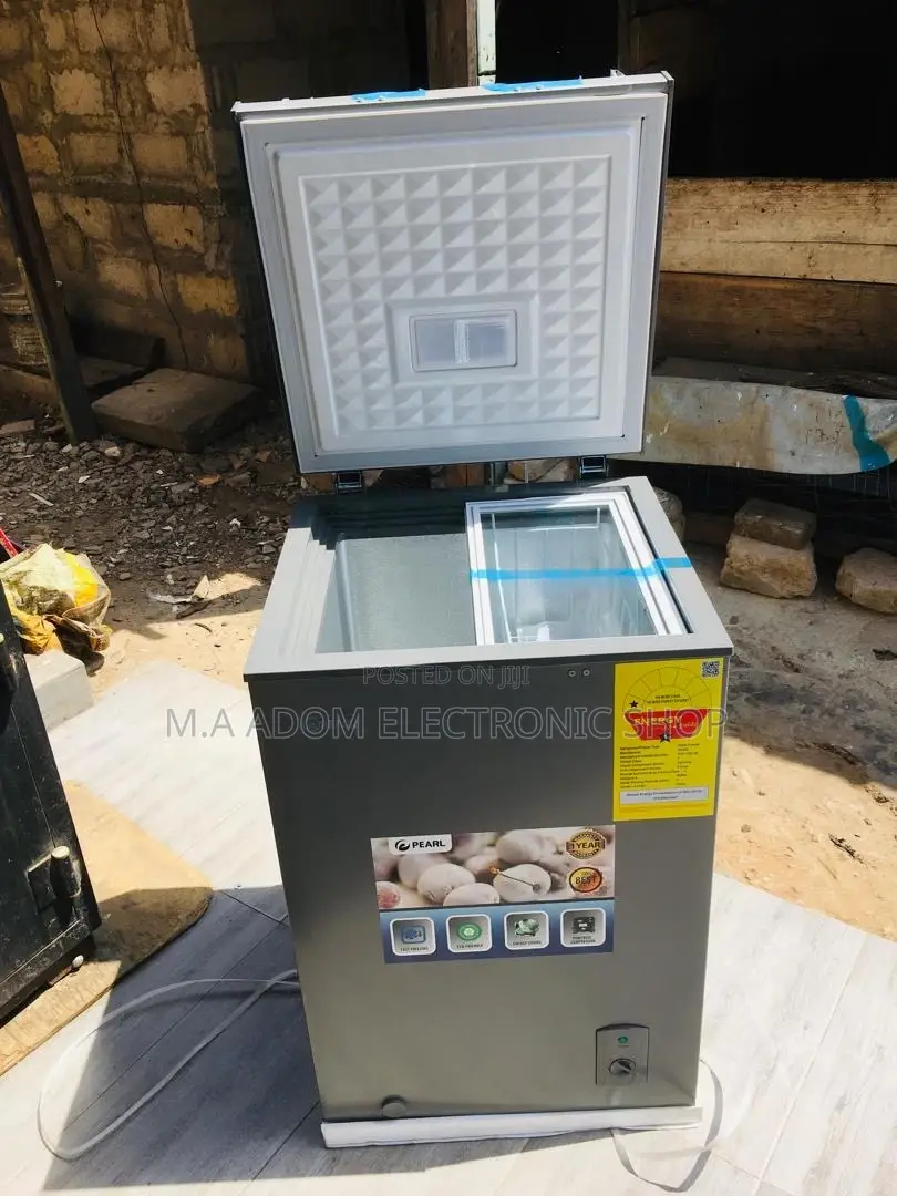 Compact Pearl 100L Chest Freezer - Great for Apartments