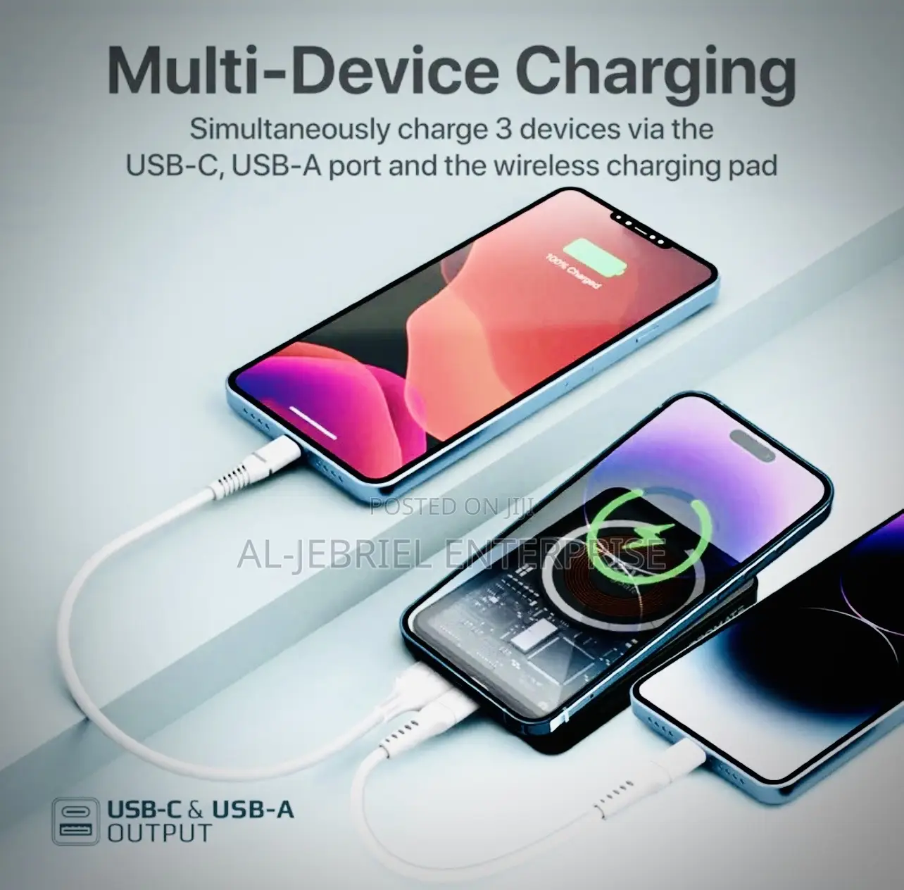 Ultra-Fast TRANSPACK-10 Promate 10000mah Wireless Powerbank