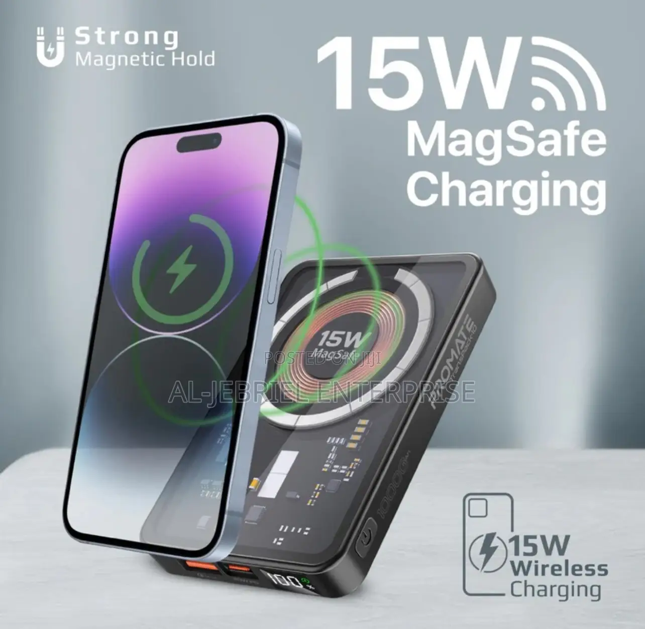 Ultra-Fast TRANSPACK-10 Promate 10000mah Wireless Powerbank