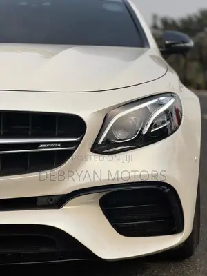 Mercedes-Benz E63 2019 White
