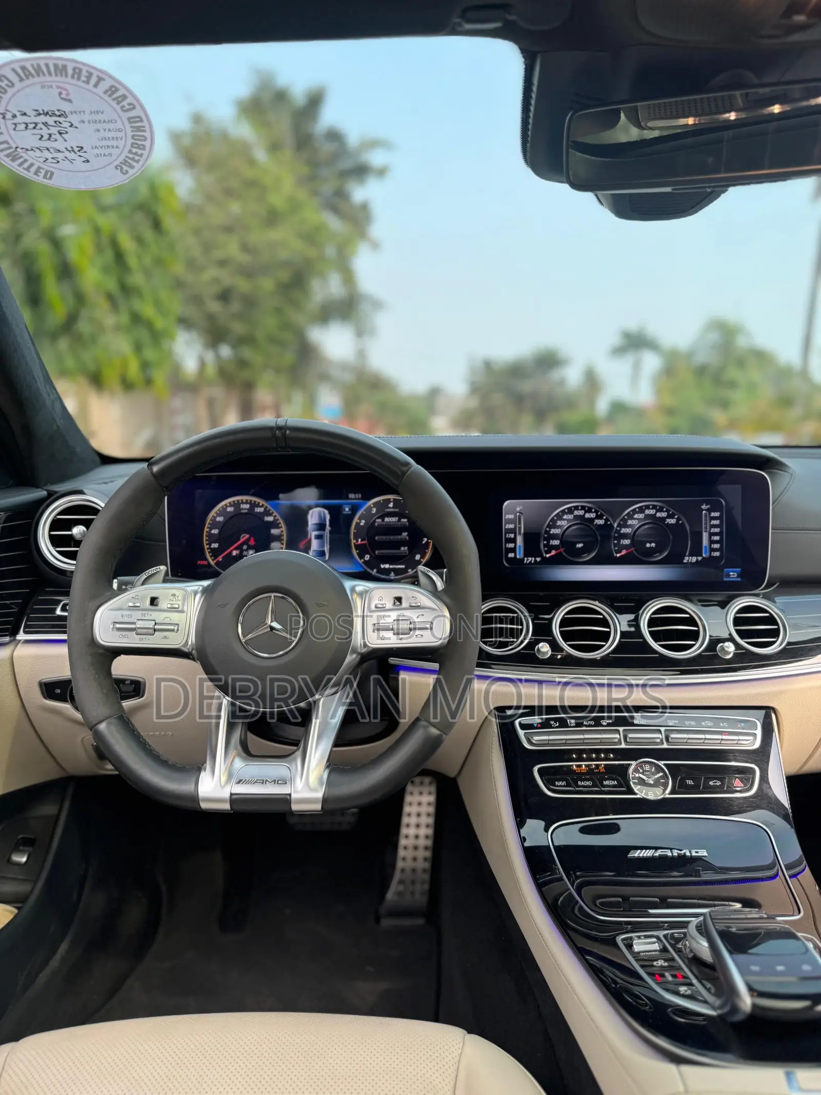 Mercedes-Benz E63 2019 White