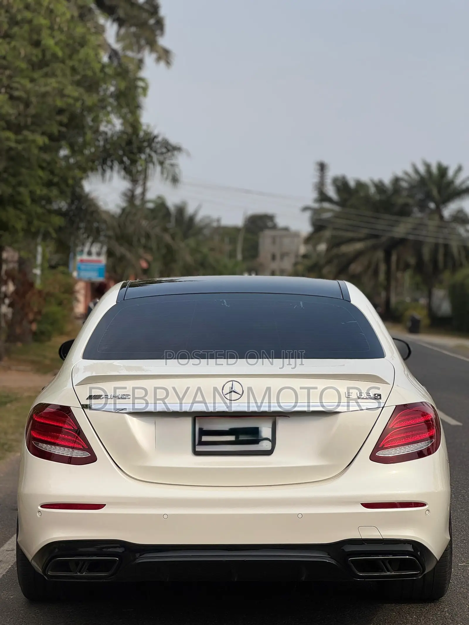 Mercedes-Benz E63 2019 White