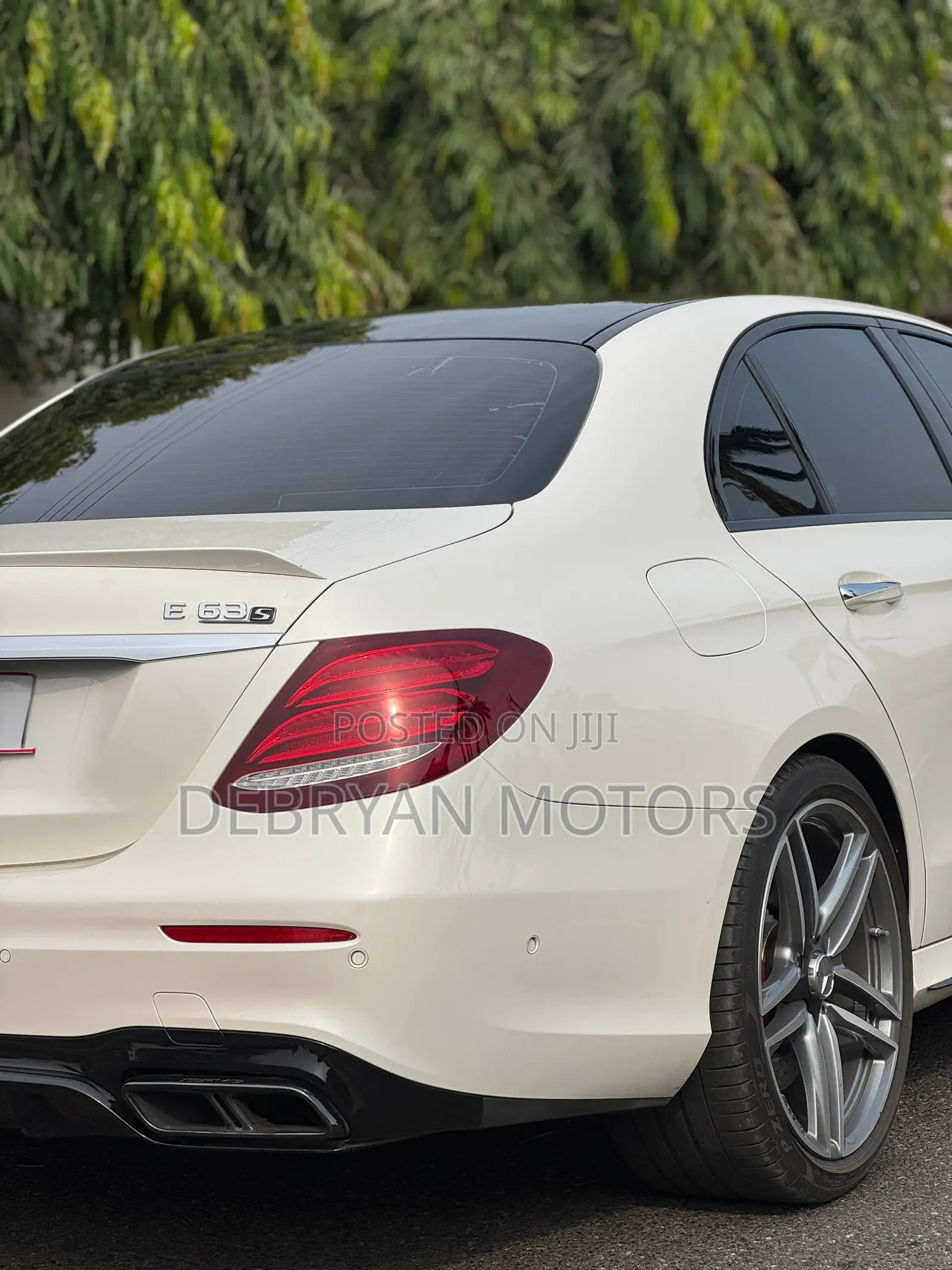 Mercedes-Benz E63 2019 White