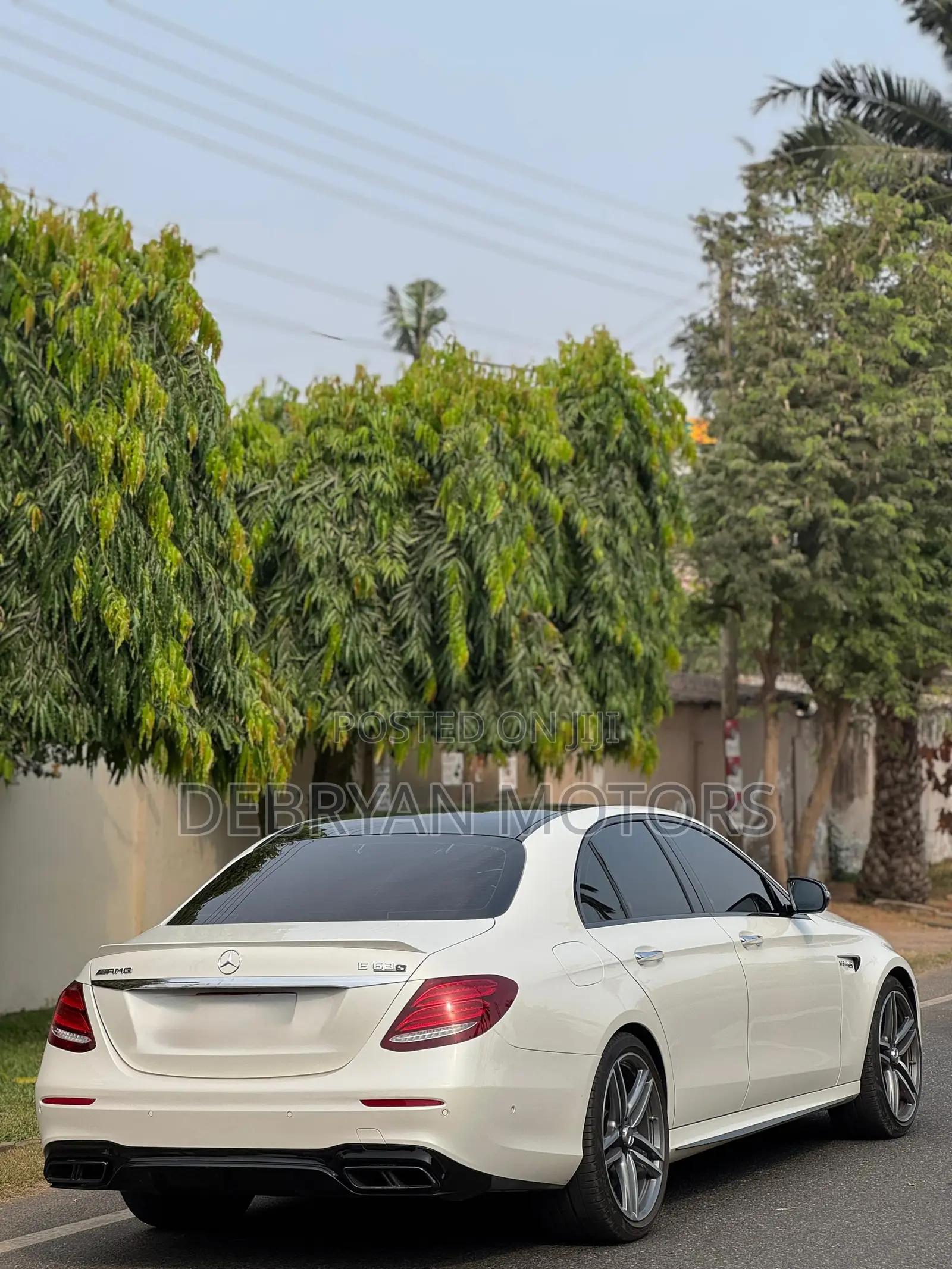 Mercedes-Benz E63 2019 White