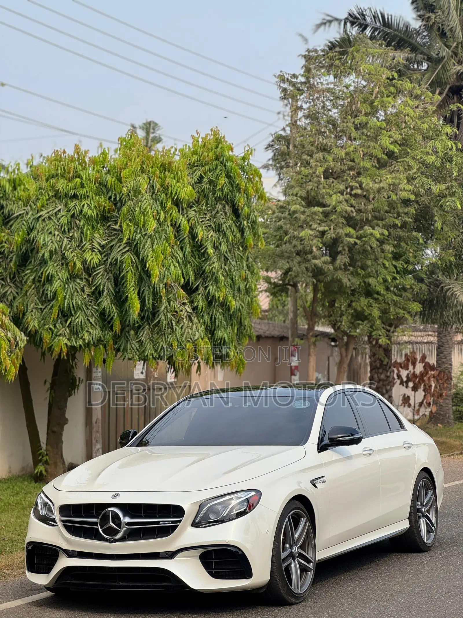Mercedes-Benz E63 2019 White
