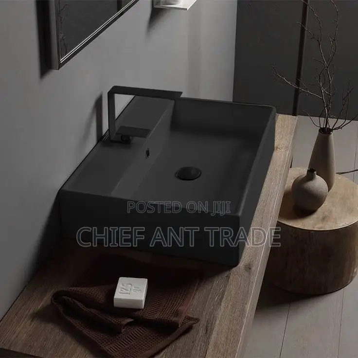 Black Countertop Basin. Pedicure Basin. Yt-09