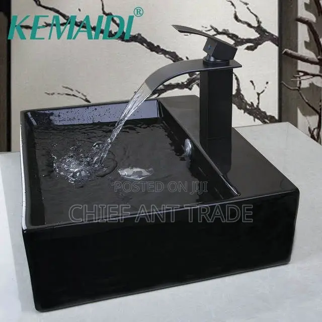 Black Countertop Basin. Pedicure Basin. Yt-09