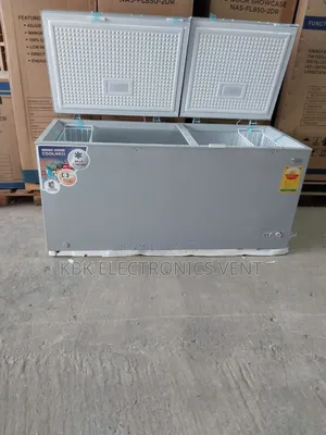 Nasco 600ltr(Nas850fl) Double Door Chest Freezer
