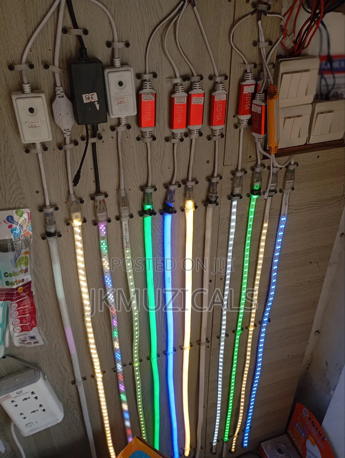 Neon Strip Light_ 360 Round Full Coil/ 100m Waterproof