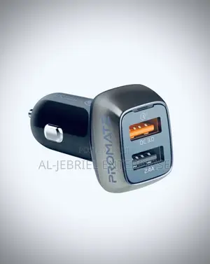 Quick Charge SCUD-30 Promate 30 Watts Dual Ports Car Charger