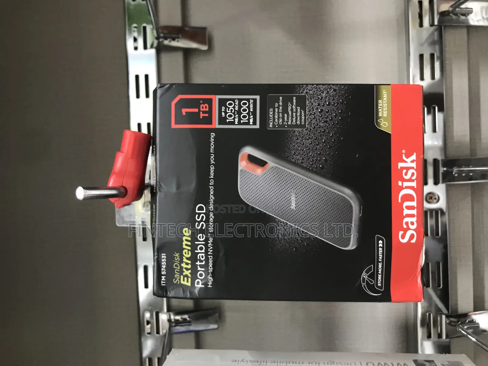 Sandisk Extreme Portable SSD 1TB