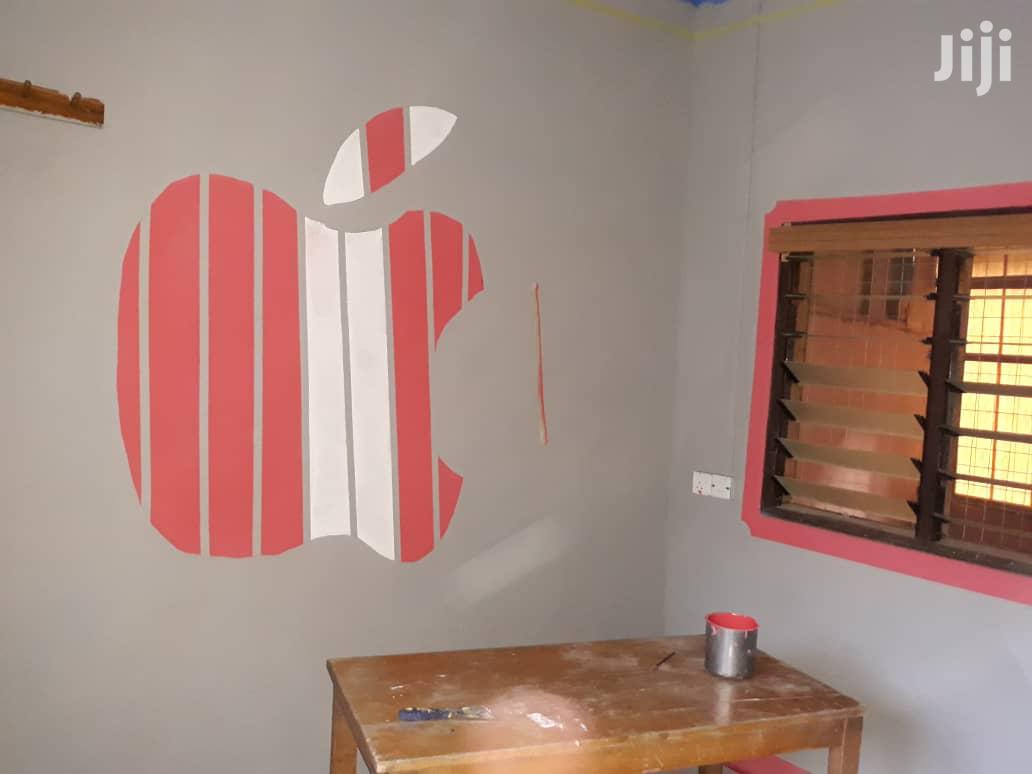 Painting, Designs Wall Paper Fixing