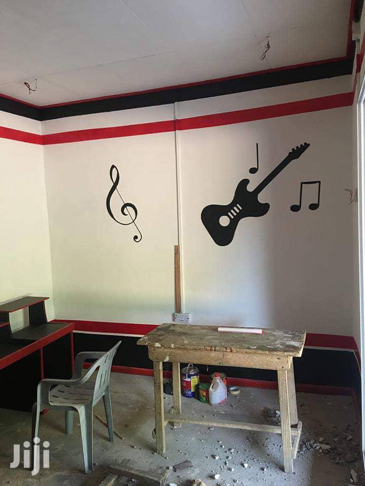 Painting, Designs Wall Paper Fixing